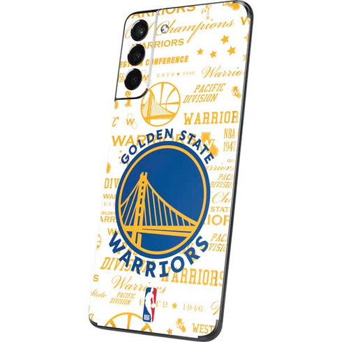 NBA Golden State Warriors Historic Blast Galaxy S21 Plus 5G Skin